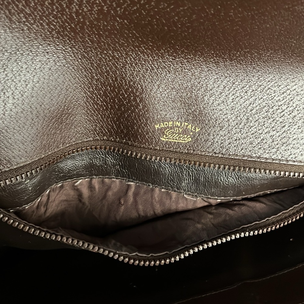 Gucci Brown and Cream Women's Bag, signs of wear, no smells, good condition. - Picture 11 of 11